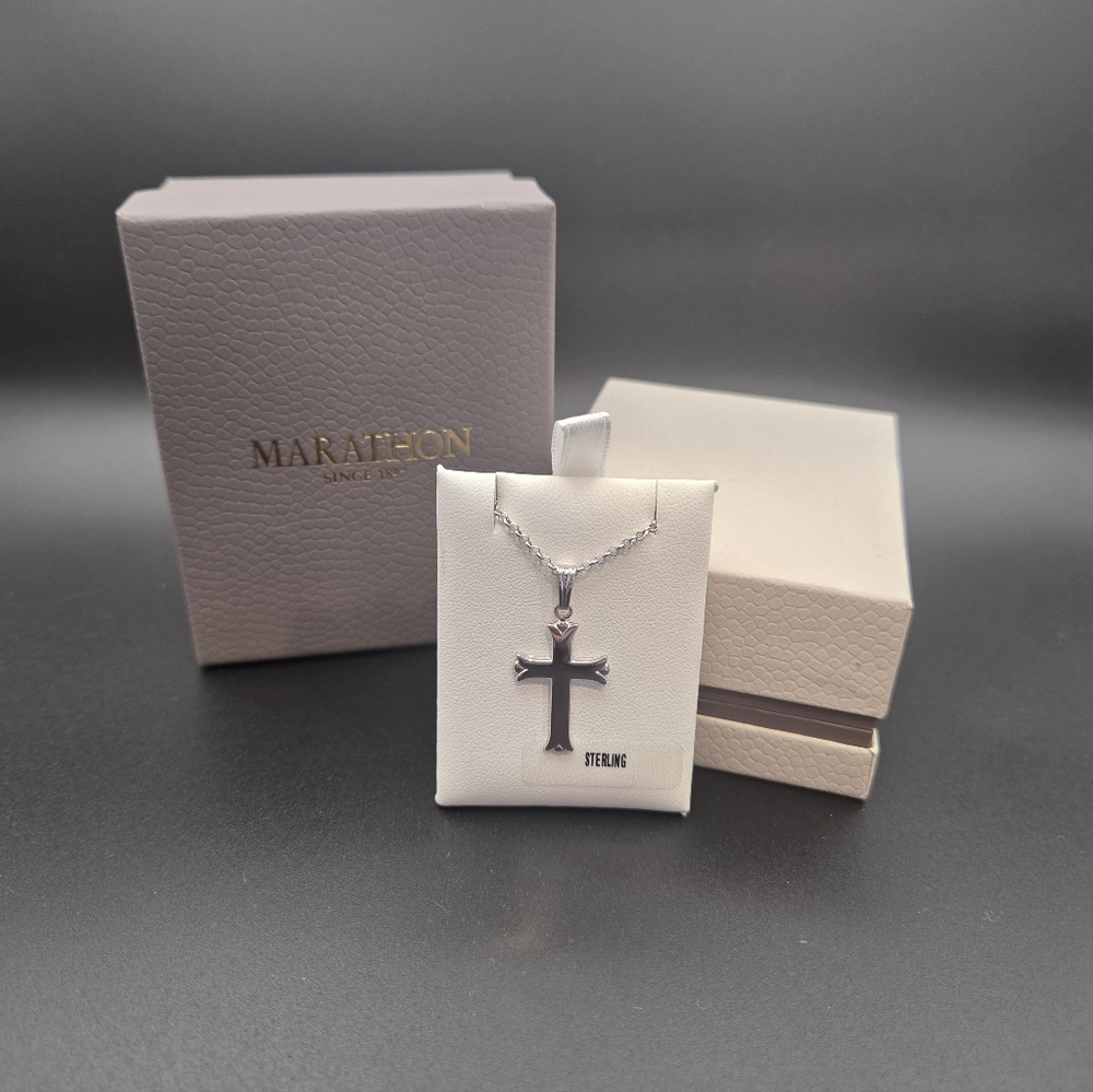 Marathon Cross Necklace